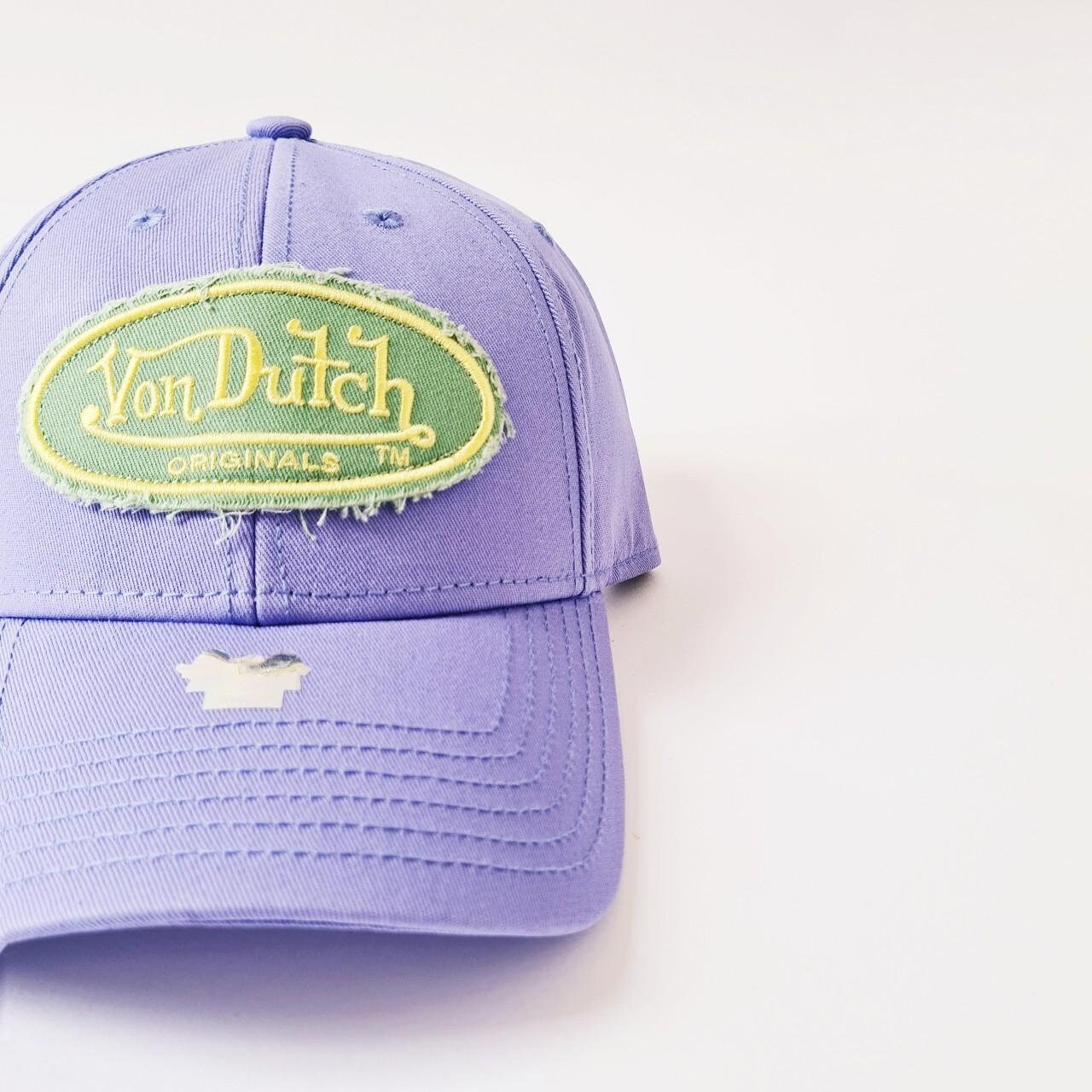 Vintage Green and Purple Von Dutch Cap / Von Dutch Cap / Von