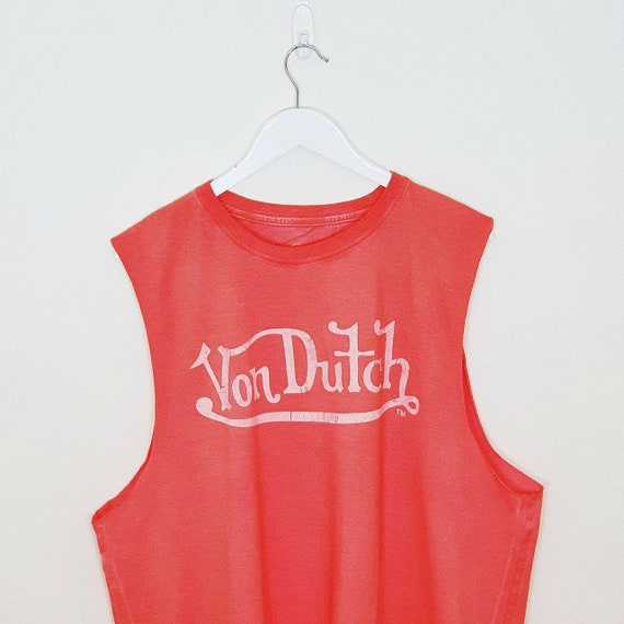 Von Dutch Sleeveless T Shirt 