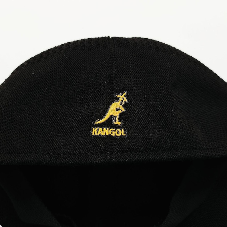 Brand New Deadstock Black Kangol Beret Hat / Kangol Flat Cap / Kangol
