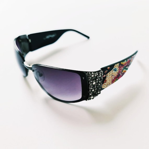 Vintage Y2K UNISEX Ed Hardy Sunglasses / Ed Hardy Glasses  display picture 3