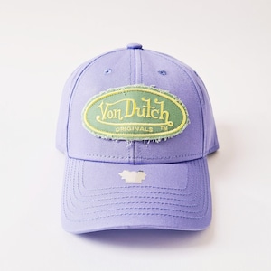 Vintage Green And Purple Von Dutch Cap / Von Dutch Cap / Von Dutch Trucker Cap. Deadstock New With Tags. 90s Y2K Cap