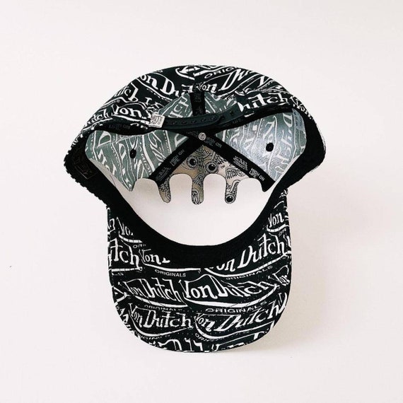Vintage Black and White Von Dutch Cap / Von Dutch Cap / Von  display picture 1