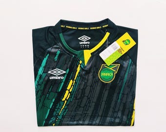 Jamaica Uhlsport 2001/03 Football Jersey Soccer Shirt L Kit