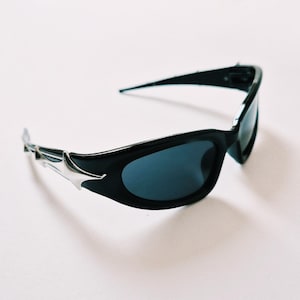 OAKLEY archive sports sunglasses y2k　. Oakley Splice Sunglasses Vintage Y2K Sport, Polarized Blue