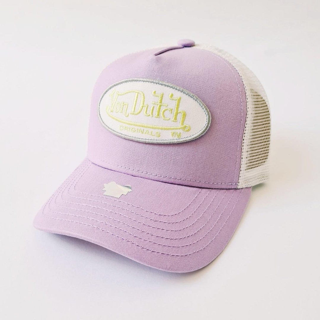 von dutch purple camo design cap 帽子 von dutch purple camo design cap 帽子