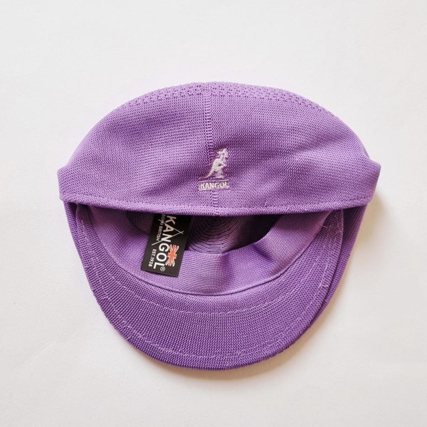 Brand New Deadstock Lilac Purple Kangol Beret Hat / Kangol Flat Cap / Kangol Hat. 2000s Y2K Beret