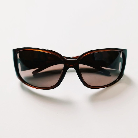 Vintage 2000s Y2K Genuine Unisex Brown Tinted D&G Sunglasses