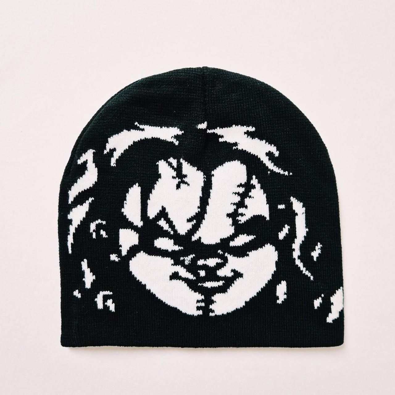 Brand New Y2K Black Horror Chucky Graphic Beanie Hat / Hat