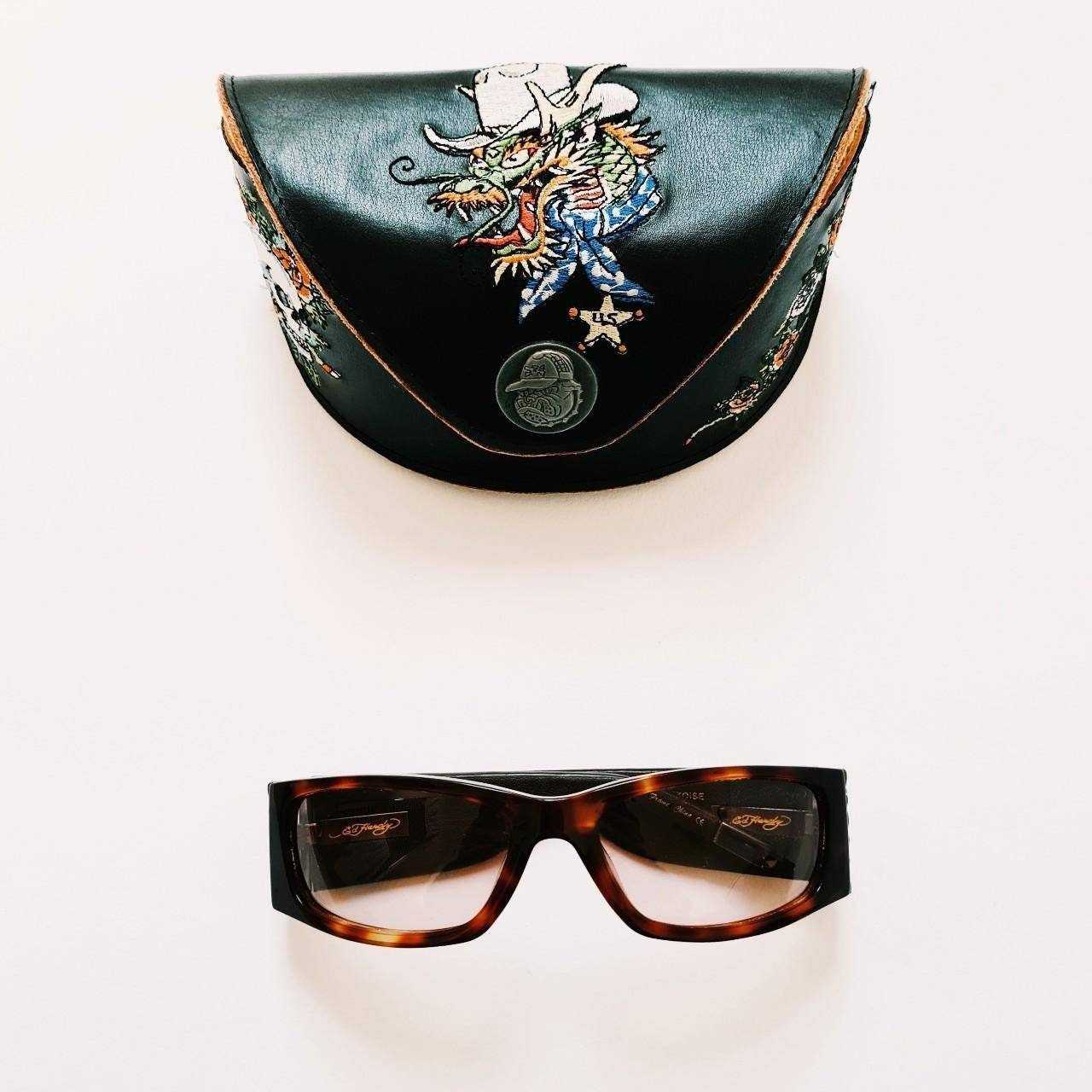 Vintage Y2K UNISEX Ed Hardy Sunglasses / Ed Hardy Glasses / Ed 