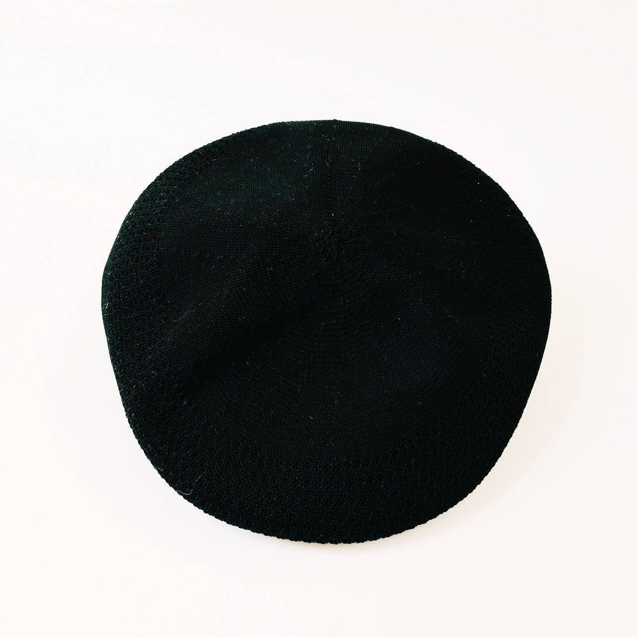 NWT Vintage Dead-stock Kangol Black Beret Made United Kingdom 100% Pure Wool Monty Wool Military Beret – Village Hat Shop main image 4