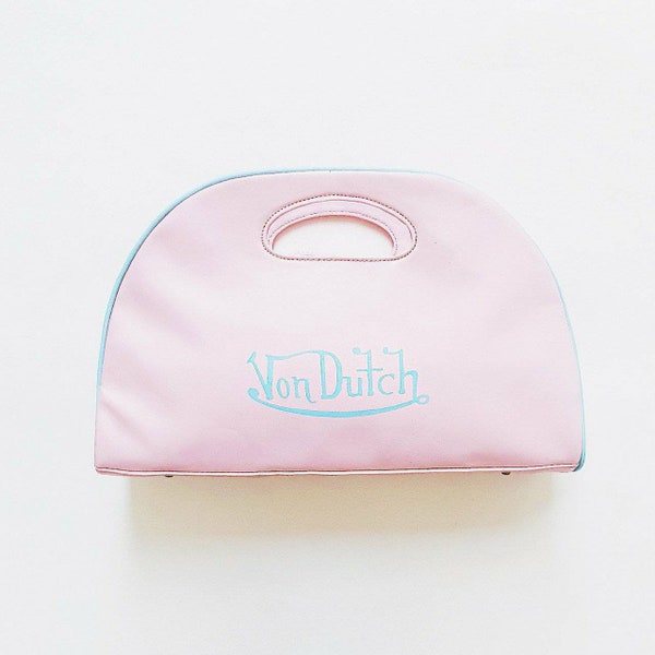 Vintage Baby rosa und blau VON DUTCH Tasche / Von Niederländische Handtasche