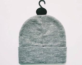 Vintage Y2K Unisex Adults Grey Deadstock Von Dutch Beanie  display picture 2
