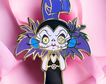 B grade Scrump Yzma Enamel Pin, Glitter pin, cool Enamel pins, Fantasy pin, Hard Enamel pins, Stitch Lapel Pins, emperors new groove pin