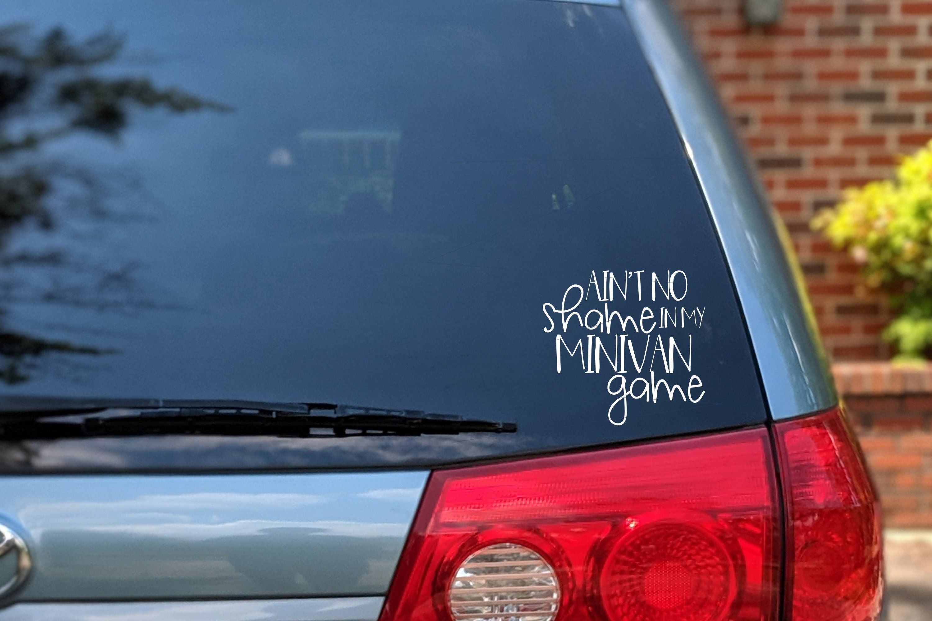 Minivan bumper stickers deals