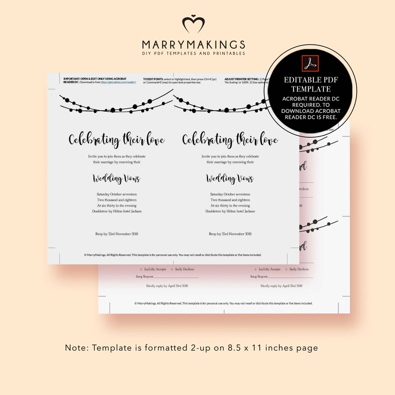 lights pdf,23 editable diy wedding invites diy wedding invite printable invites Invitations string invite template kraft invitation