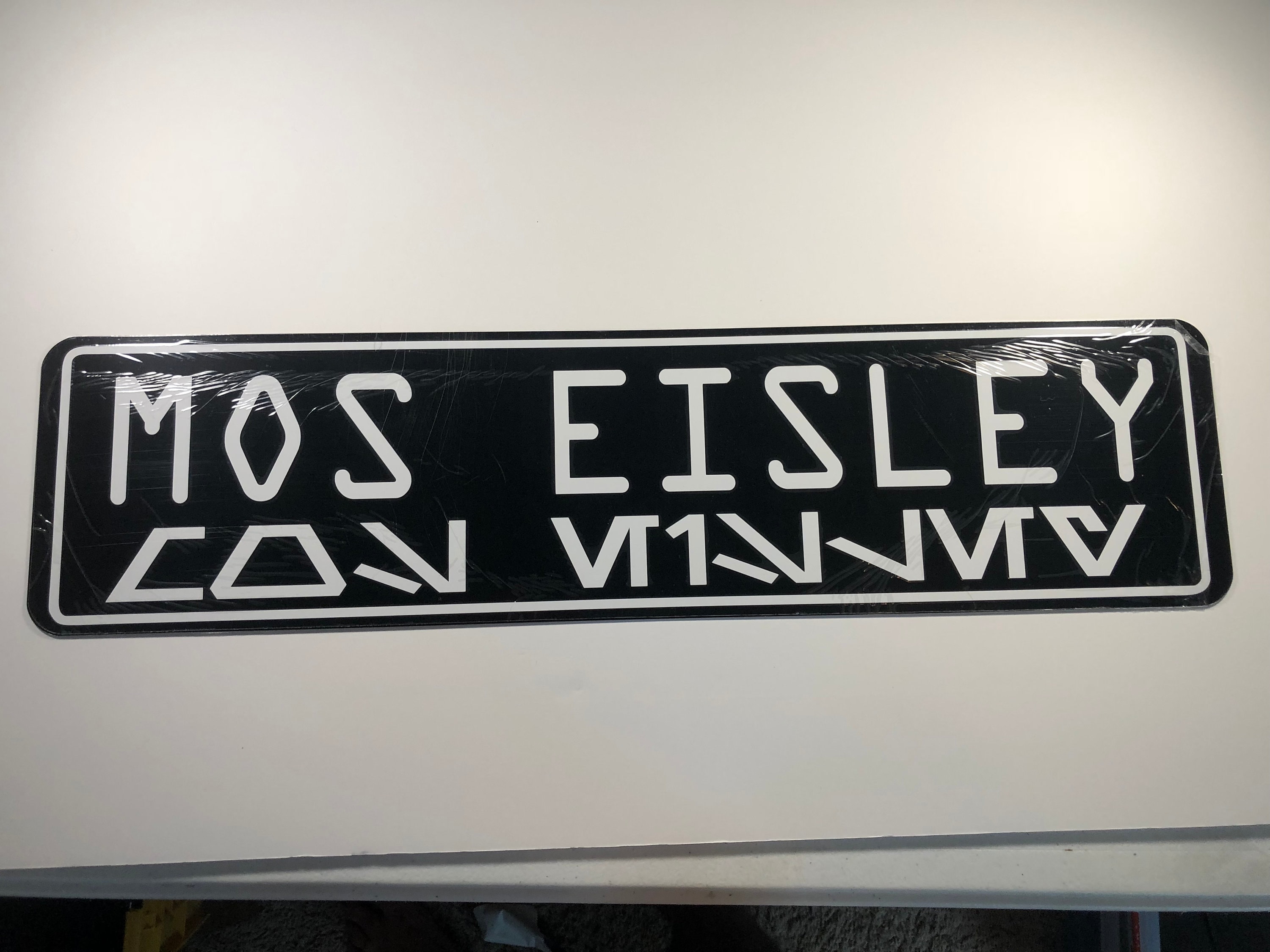 Ghostbusters Aluminum Street Sign 6/" x 24/"