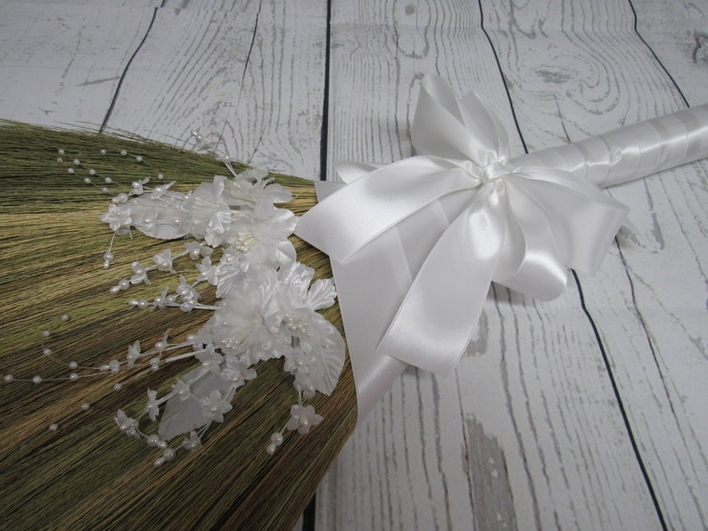 Decorated Jump Broom For Jumping The Broom Ceremony Jump Etsy