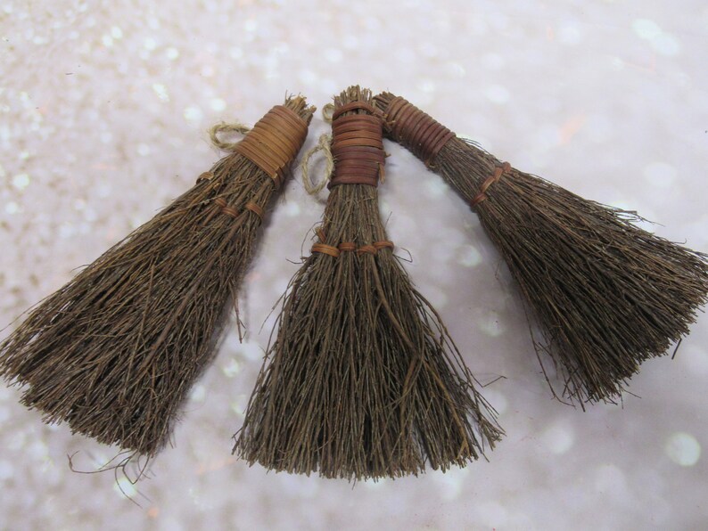 Set of 3 Mini 6 Cinnamon Scent Twig Brooms Great Smell Etsy
