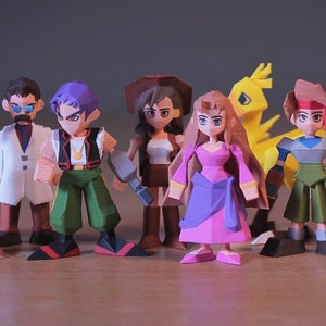 Final Fantasy 7 3D Printed Minis (Side Characters)