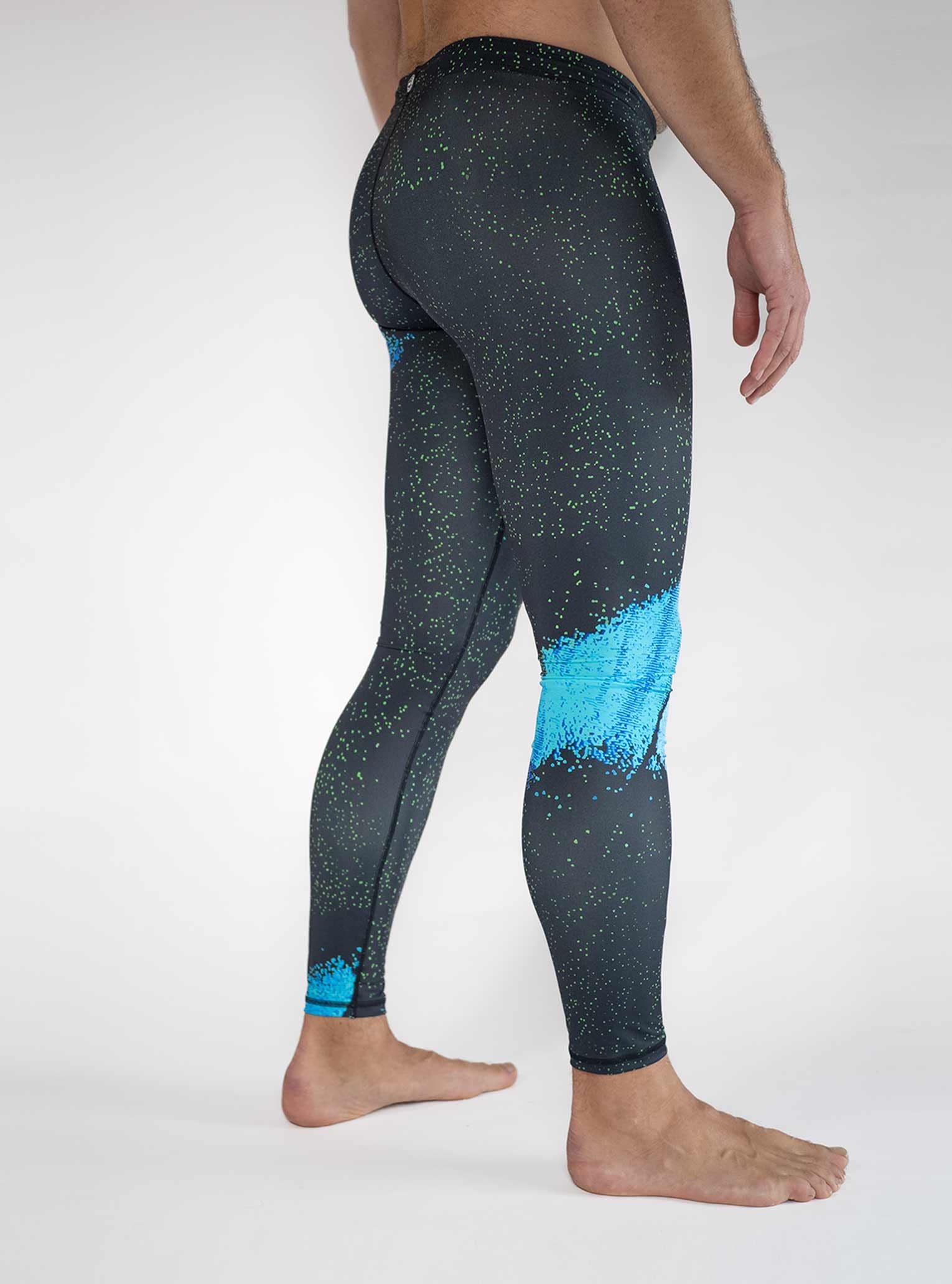 Men's Printed Sport Tights / Men's Colorful Leggings - Etsy