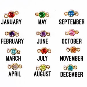 Birthstone Connector *ADD-ON*