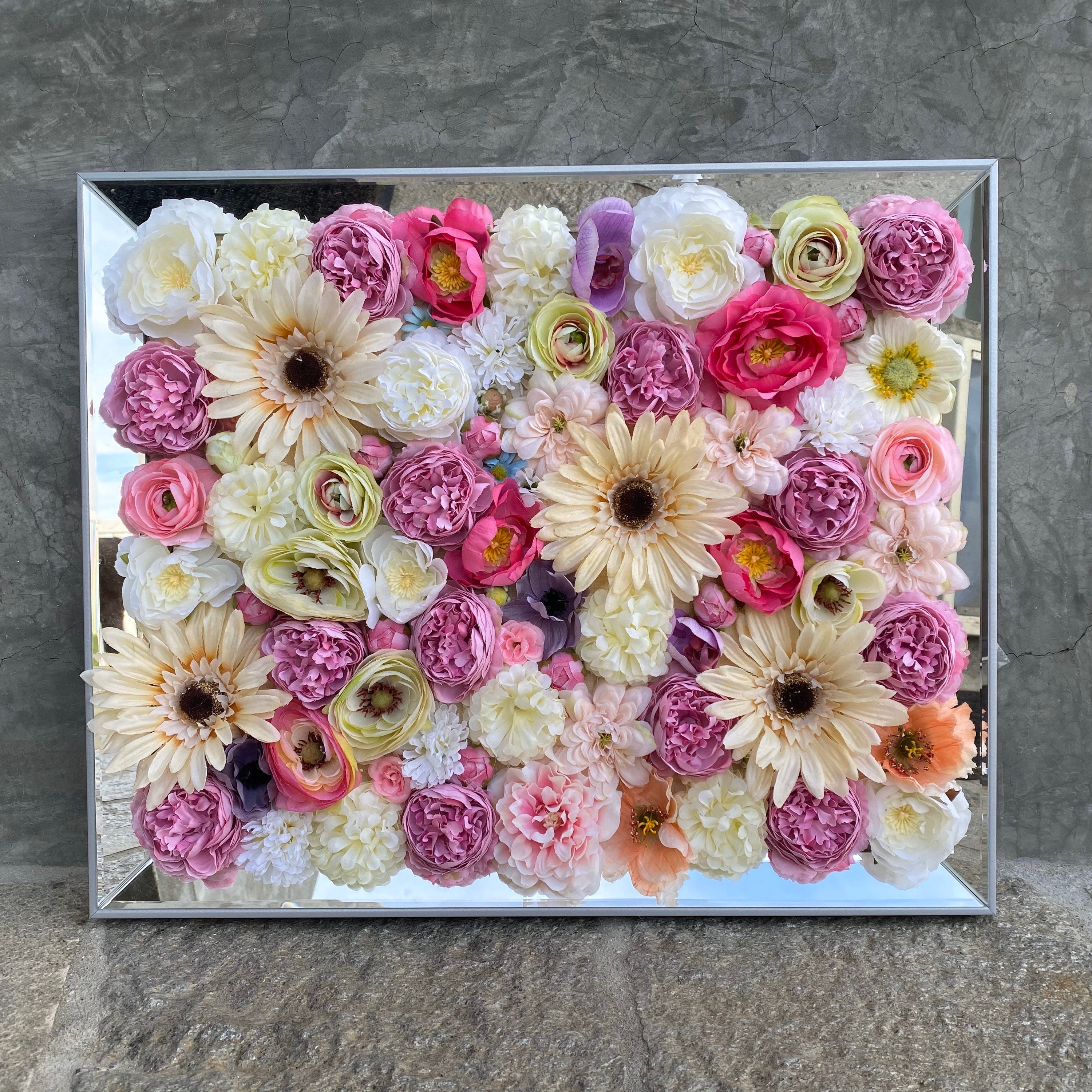 Flower Wall Decor, Pink Flower Wall Backdrop, Flower Backdrop
