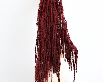 Deep Red Amaranthus Hanging Preserved