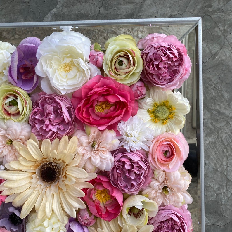 Flower Wall Decor Pink Flower Wall Backdrop Flower Backdrop Etsy