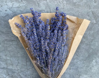 Dried Lavender, Lavender bouquet, dried lavender bunch, lavender, Wedding bouquet, Wedding flower, Dried flowers, French lavender