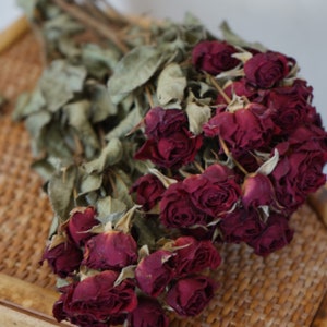 Mini Rose Spray, preserved mini roses, wedding flowers, home decor, dried roses, preserved roses