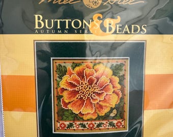 Marigold - Mill Hill Buttons and Beads - Kit de punto de cruz