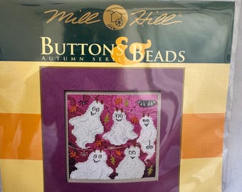 Ghost Line - Mill Hill Buttons and Beads - Kit de punto de cruz
