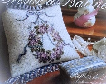 Reflets de Soie ~ Trésor d'Isaline | Diseño con cuentas | Pinkeep con cuentas | Minikit | Gráfico y cuentas