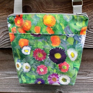 Klimt Floral Mini Crossbody Bag