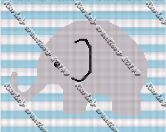 Gráfico de elefante abstracto
