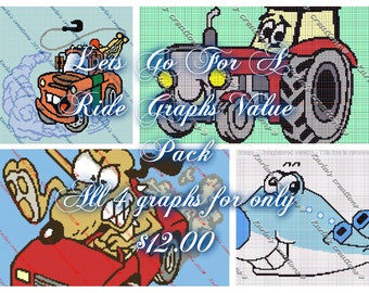 Lets Go For A Ride Graphs Value Pack