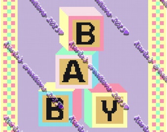 Baby Blocks Decke Graph