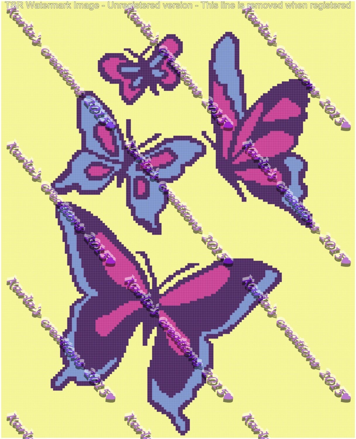 Butterflies Graph - Etsy