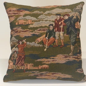 Pictorial Tapestry Accent Pillows