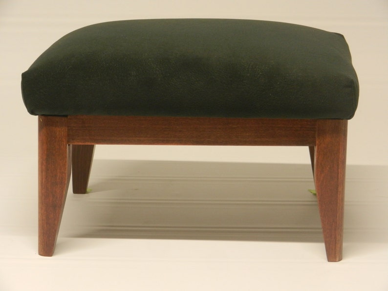 Solid Wood Footstool Etsy