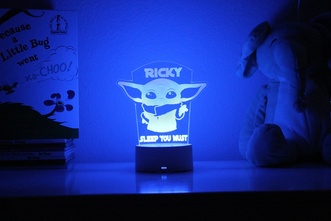 personalized baby night light