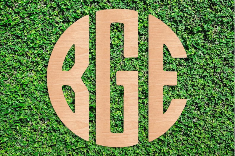 Gold Monogram Wood Hedge Wall Sign Wedding Back drop Monogram Sign Large Monogram cut outs Large Name Hedge wall Signs -SIGN-GLD-BGE