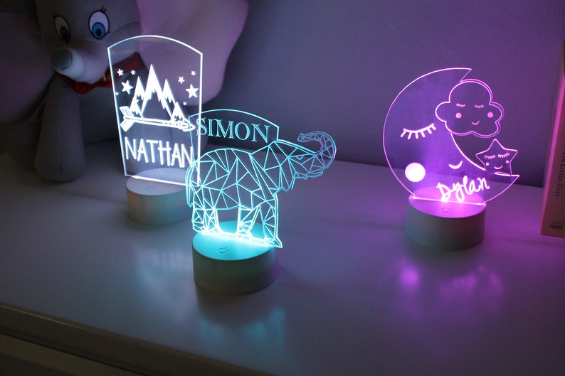 Personalized Spiderman Kid Night Light Spiderman Children/'s Light Boy/'s Room --NL-ACR-SPIDERMAN Kid/'s Bedroom Spiderman Night Light