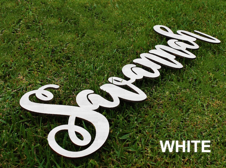 Gold Monogram Wood Hedge Wall Sign Wedding Back drop Monogram Sign Large Monogram cut outs Large Name Hedge wall Signs -SIGN-GLD-BGE