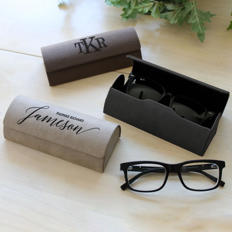 Personalized Glasses Case Custom Glasses Case Personalized Etsy