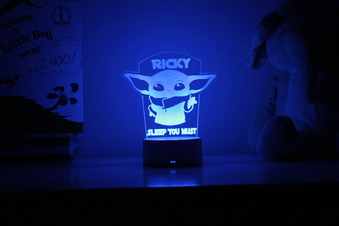personalized baby night light