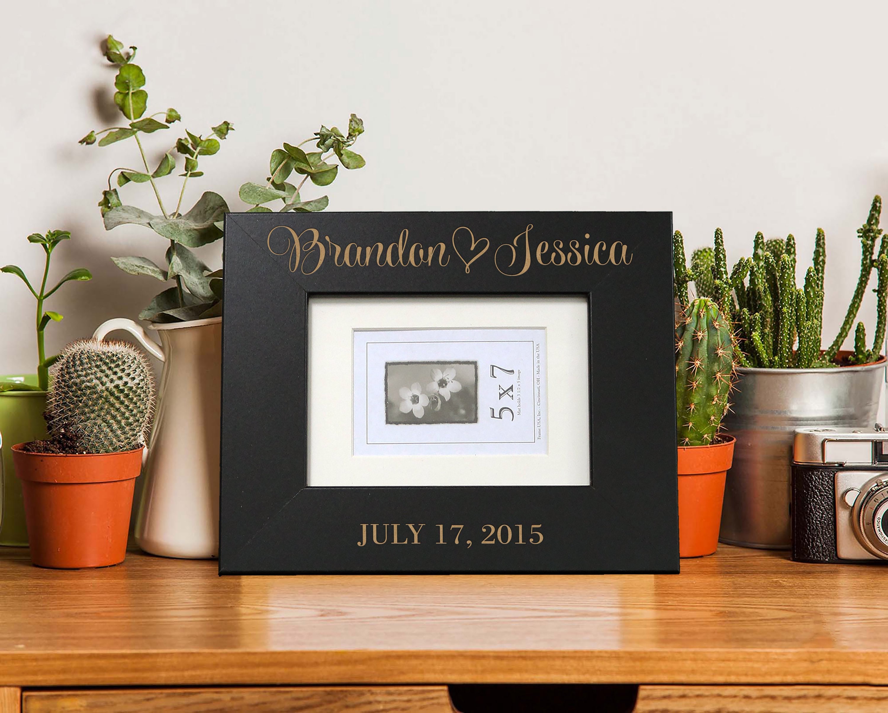Personalized Picture Frame Custom Picture Frame Personalized Etsy