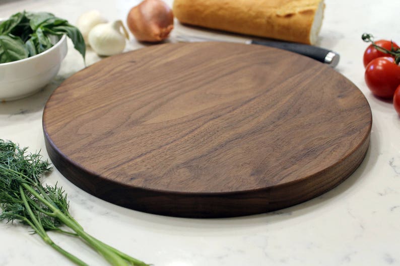 Personalized Round Cutting Board Custom Round Cutting Board Etsy