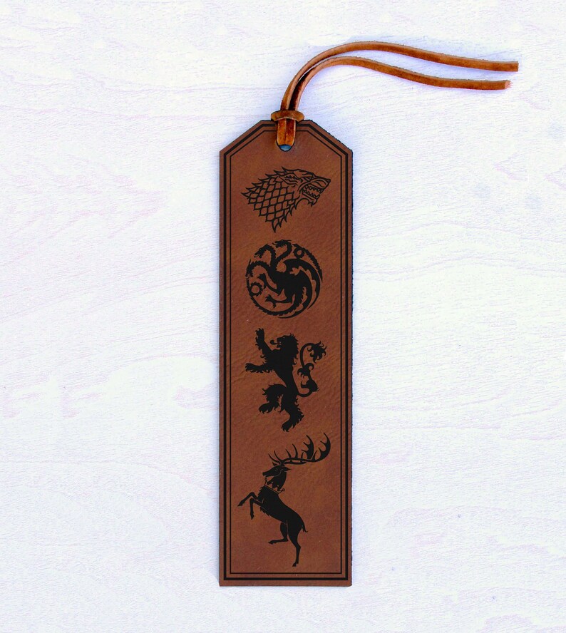 Game Of Thrones Bookmark GOT Bookmark Game Of Thrones Gifts | Etsy