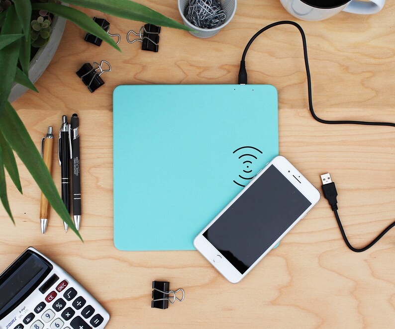 Wireless charging mat wireless charging pad iphone charging Etsy
